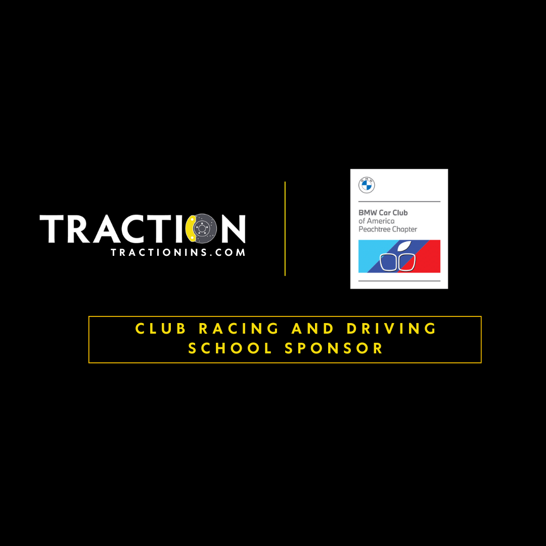 Traction Sponsors Peachtree Chapter BMW CCA Club Racing and Driving ...