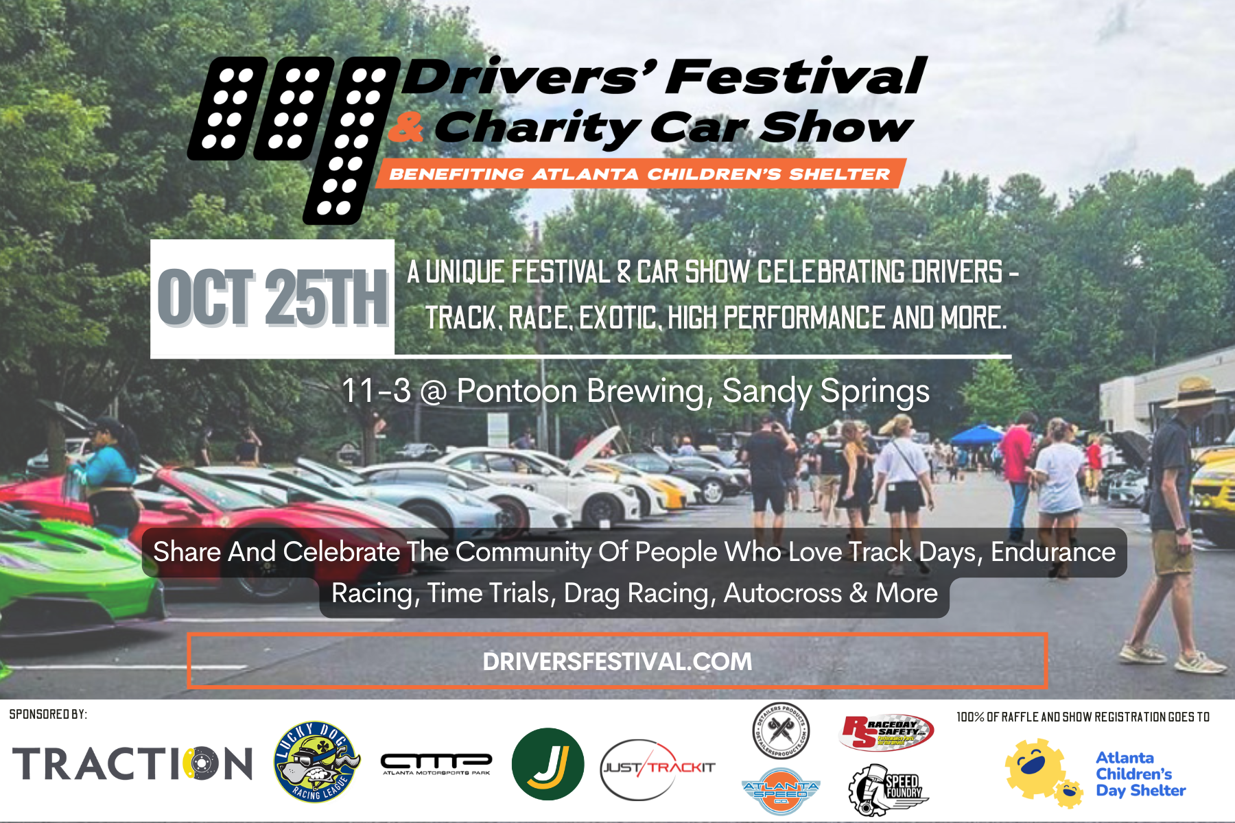 Traction Title Sponsor Of Drivers Festival And Charity Car Show - Traction